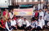 School children organise street play to spread message of cleanliness